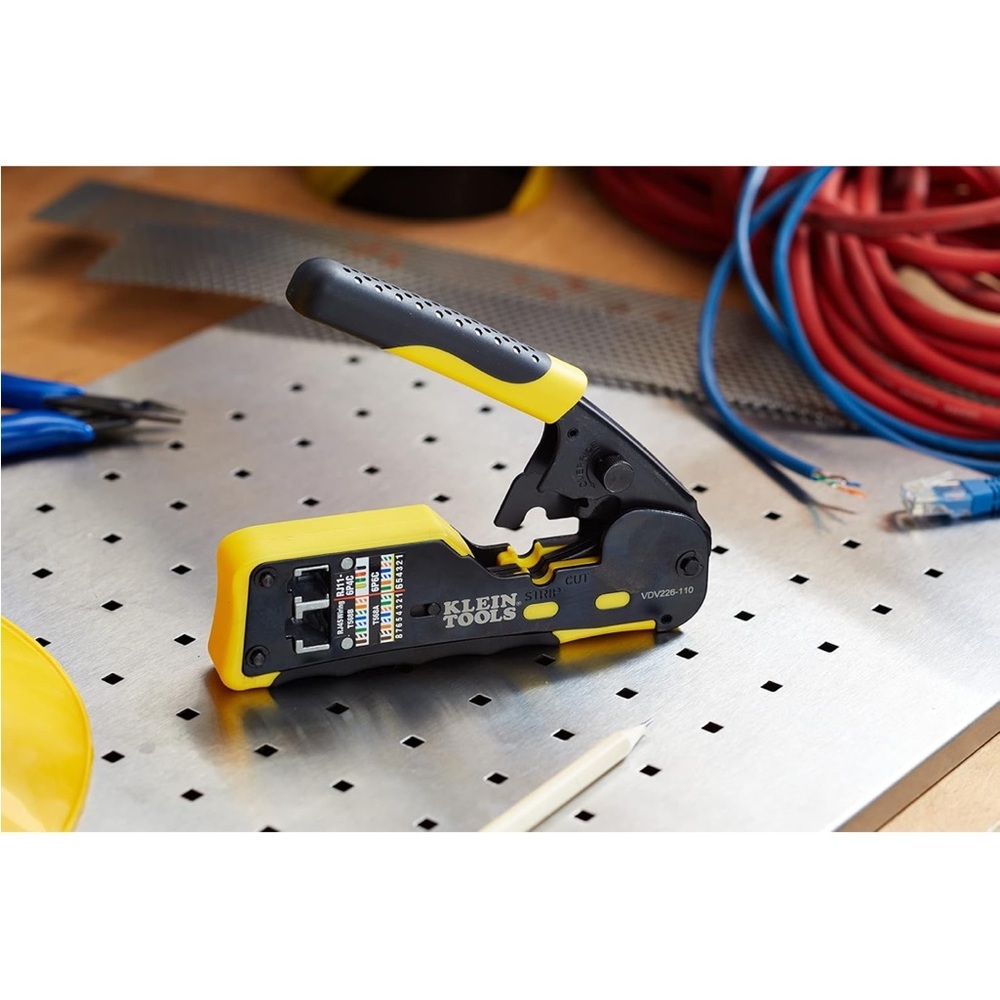 Klein Tools Yellow and Black Wire Stripper and Cutter
